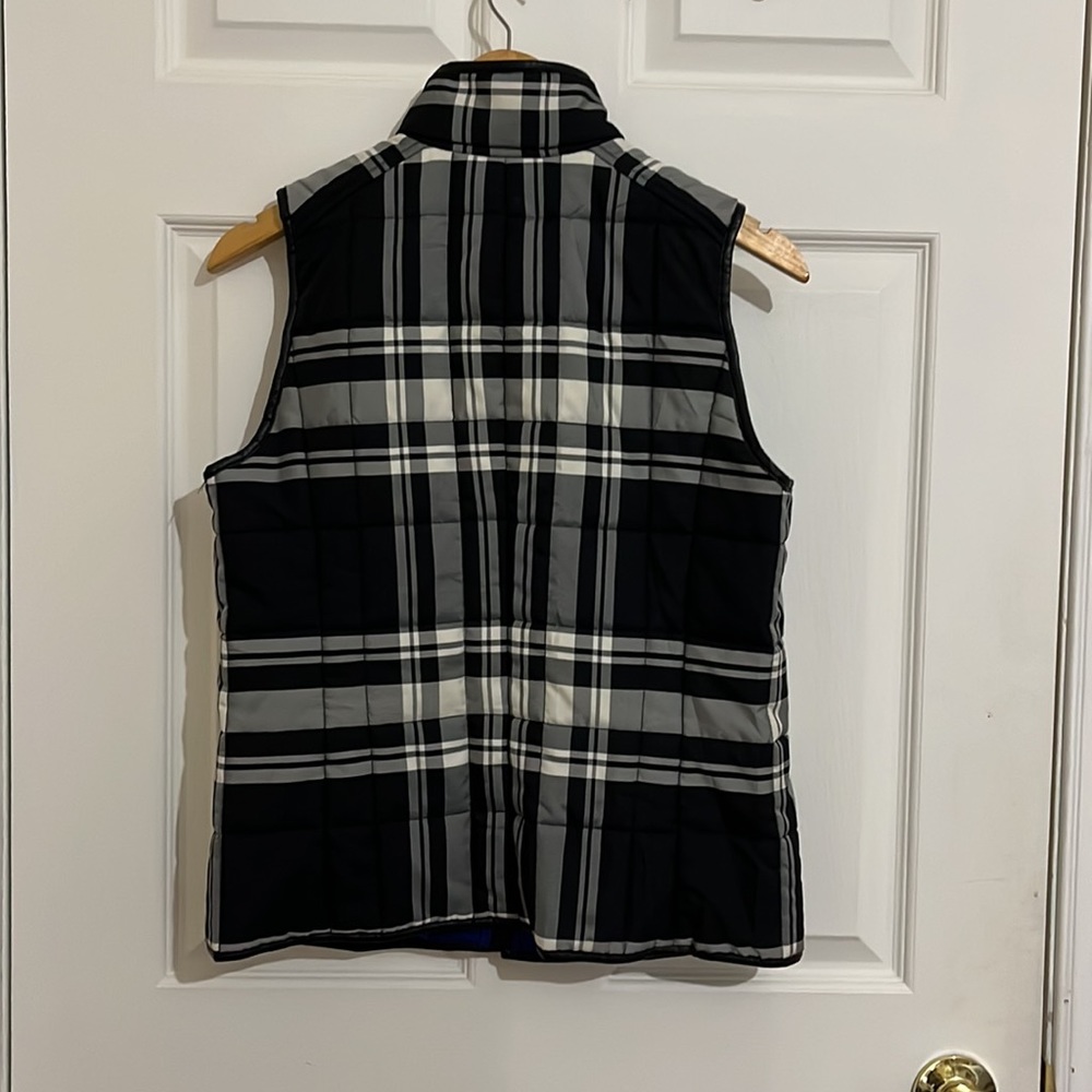 Ralph Lauren Vest Plaid Riding Vest - Picture 2 of 6